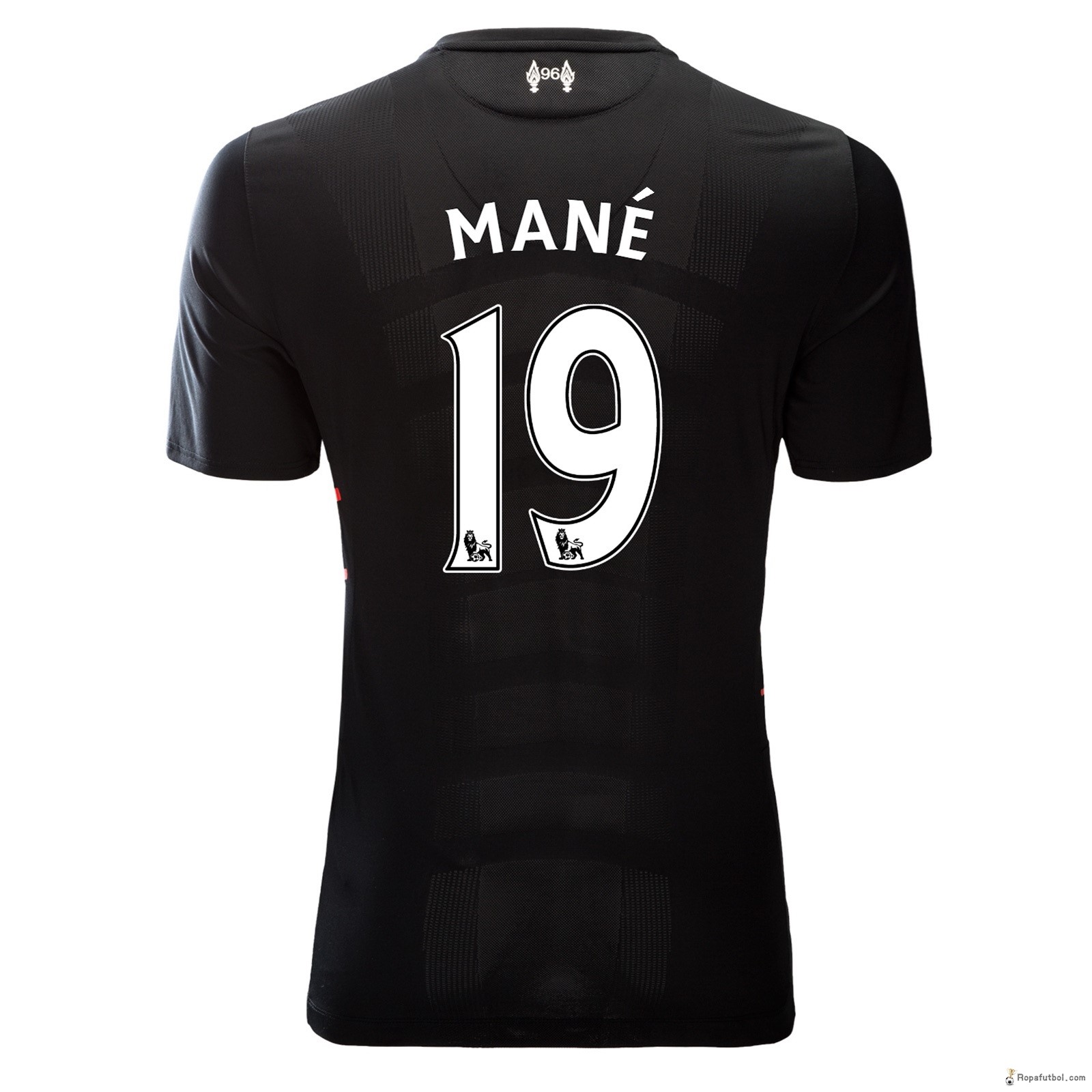 Camiseta Liverpool Replica Segunda Ropa Mane 2016/17 Negro